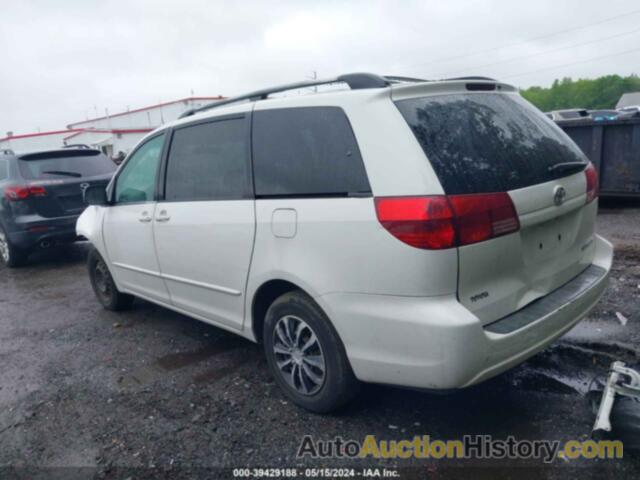 TOYOTA SIENNA LE, 5TDZA23C34S191180