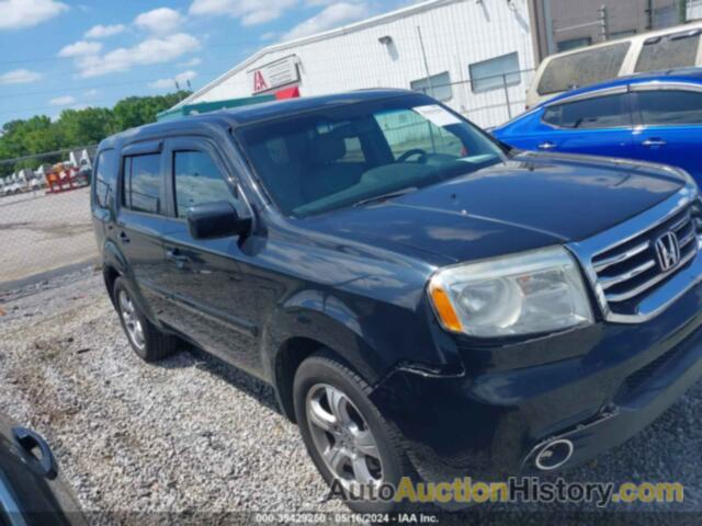 HONDA PILOT EX-L, 5FNYF3H5XDB012988