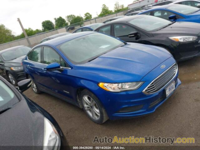 FORD FUSION HYBRID S, 3FA6P0UU3JR122491