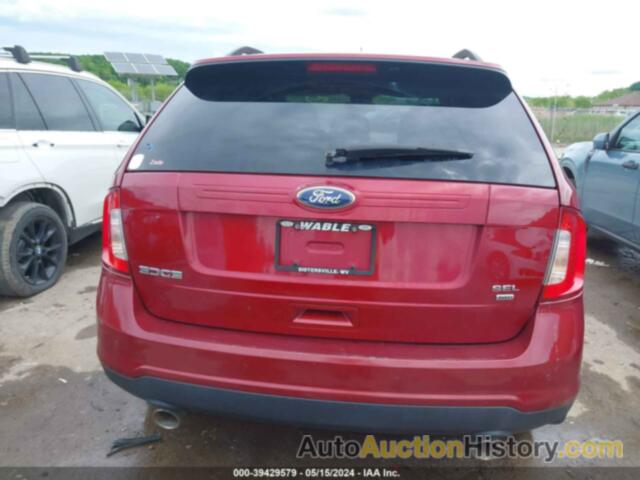 FORD EDGE SEL, 2FMDK4JC6DBB71542