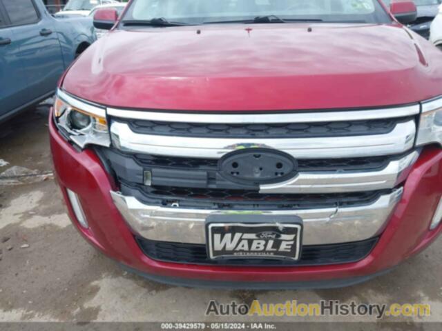 FORD EDGE SEL, 2FMDK4JC6DBB71542