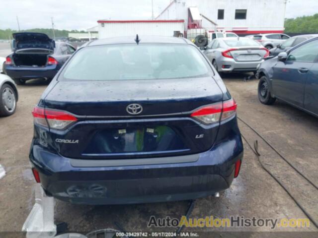 TOYOTA COROLLA LE, 5YFB4MDE9PP072213