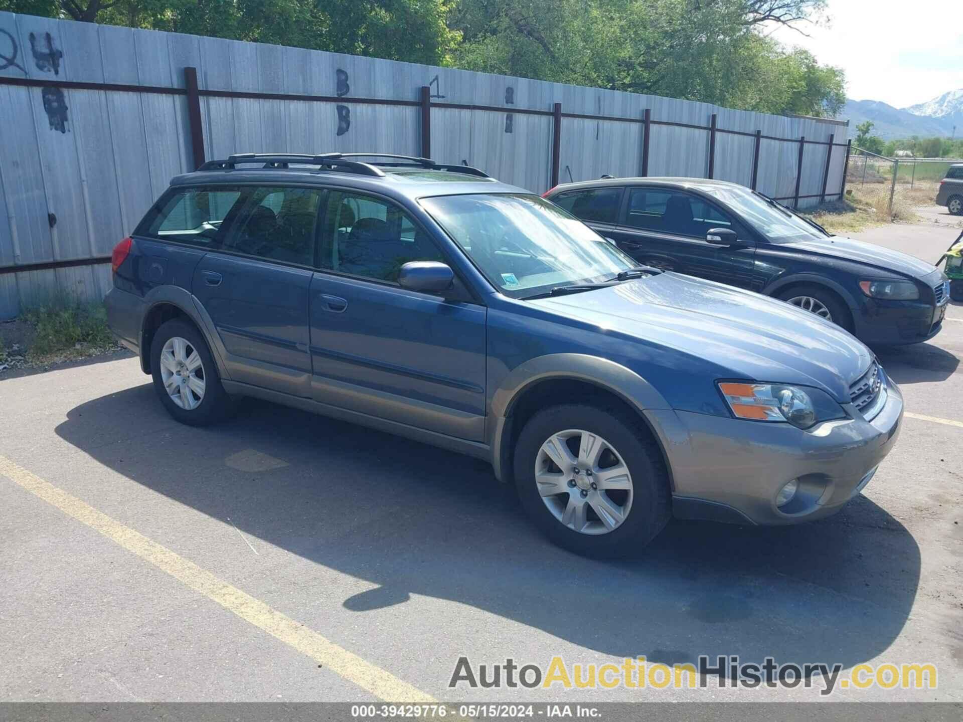 SUBARU OUTBACK 2.5I LIMITED, 4S4BP62C357312483