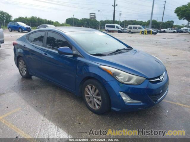 HYUNDAI ELANTRA SE/SPORT/LIMITED, KMHDH4AE9EU048507