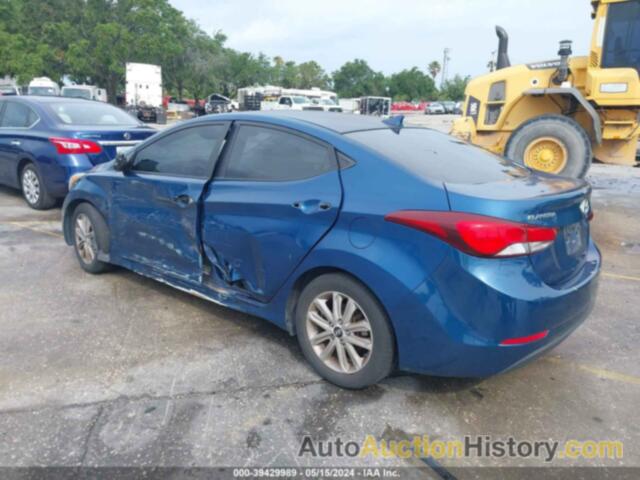 HYUNDAI ELANTRA SE/SPORT/LIMITED, KMHDH4AE9EU048507