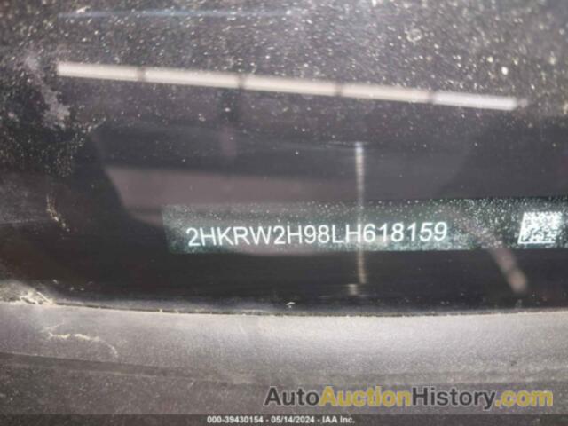 HONDA CR-V AWD TOURING, 2HKRW2H98LH618159