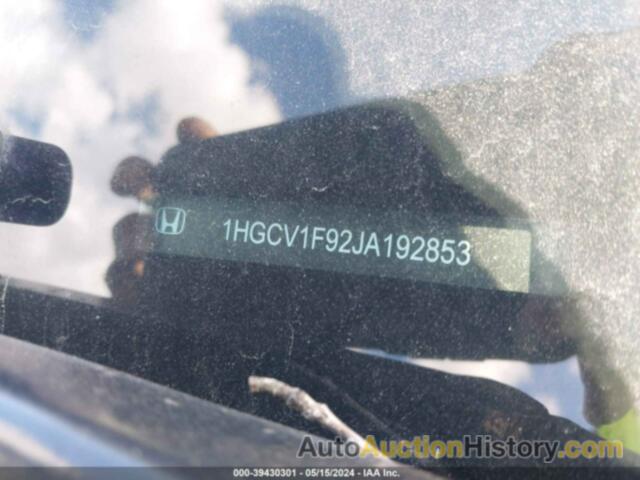 HONDA ACCORD TOURING, 1HGCV1F92JA192853