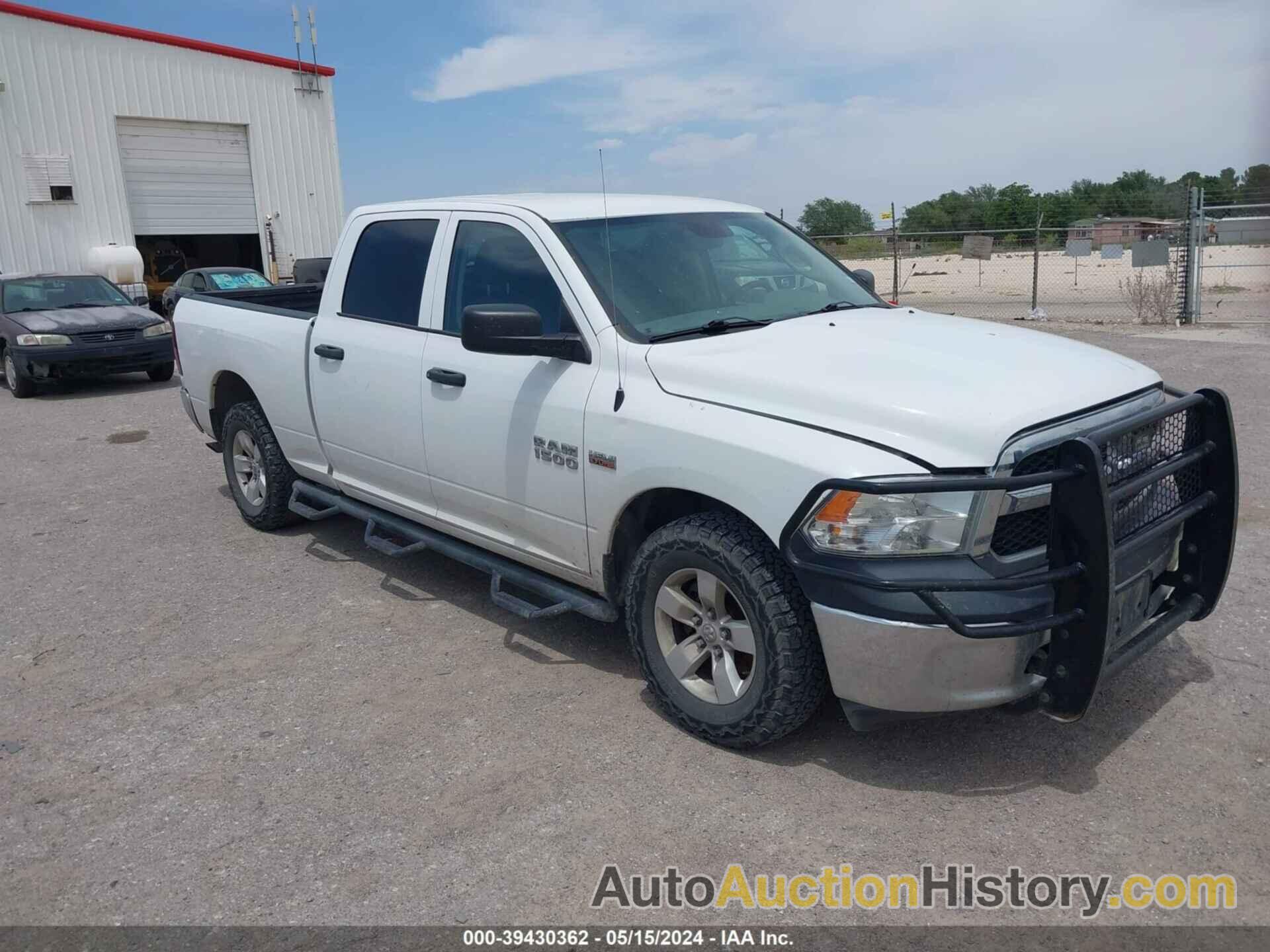 RAM 1500 TRADESMAN  4X4 6'4 BOX, 1C6RR7ST6JS237456