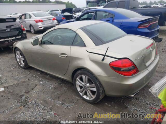 MERCEDES-BENZ SLK 300, WDBWK5EA5AF226096