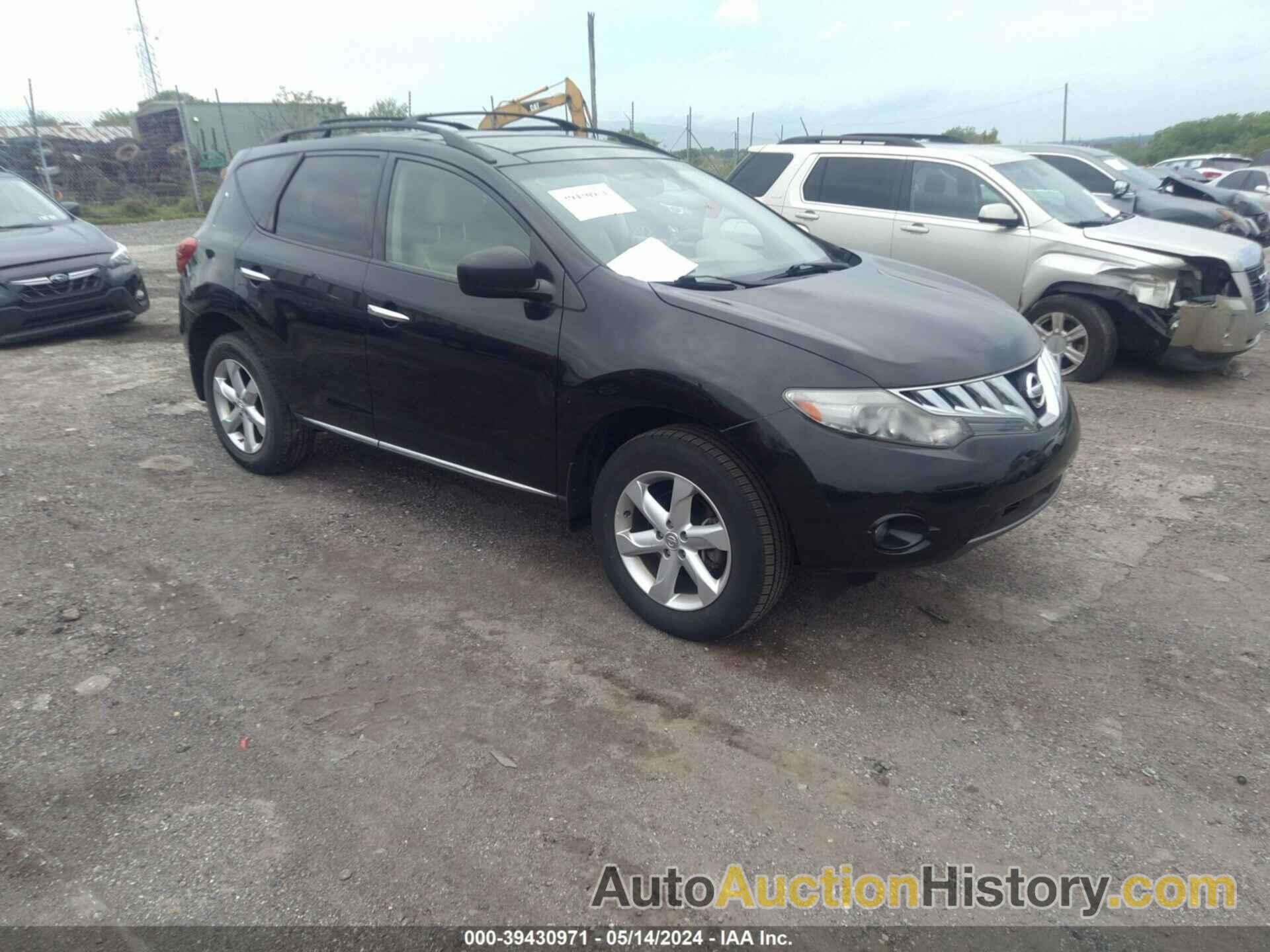 NISSAN MURANO SL, JN8AZ1MW2AW114101