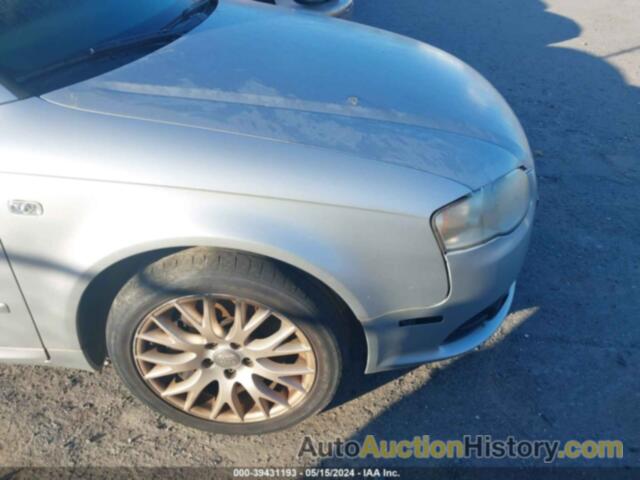 AUDI A4 2.0T/2.0T SPECIAL EDITION, WAUDF78E68A155356