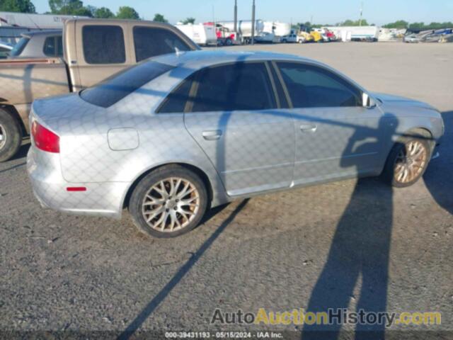 AUDI A4 2.0T/2.0T SPECIAL EDITION, WAUDF78E68A155356