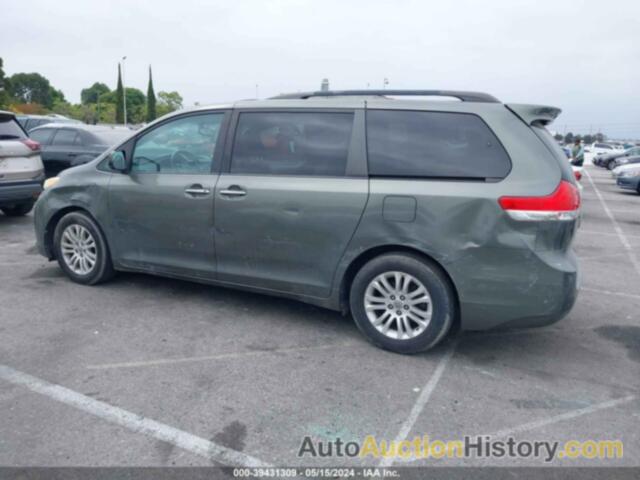 TOYOTA SIENNA XLE V6, 5TDYK3DC3BS144662