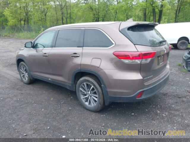 TOYOTA HIGHLANDER XLE, 5TDJZRFHXKS994569