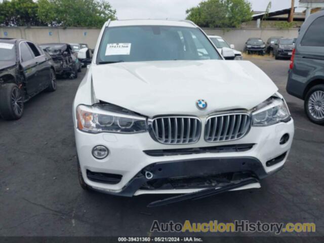 BMW X3 XDRIVE35I, 5UXWX7C33H0W39424