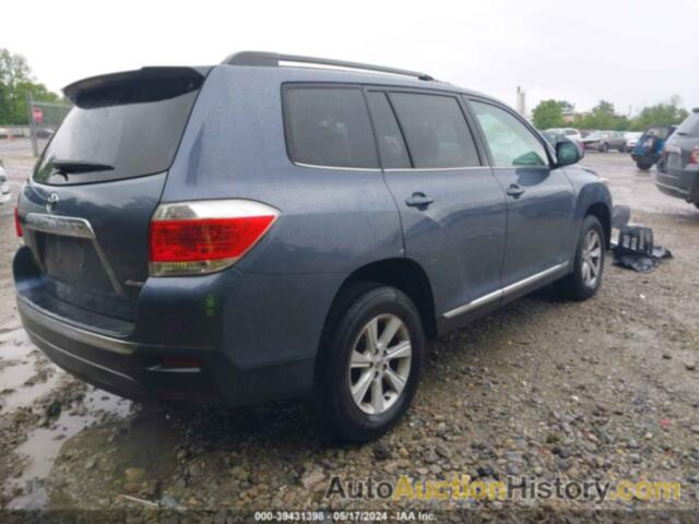 TOYOTA HIGHLANDER SE, 5TDBK3EH3CS098610