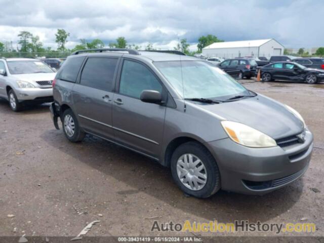 TOYOTA SIENNA LE, 5TDZA23C75S386944