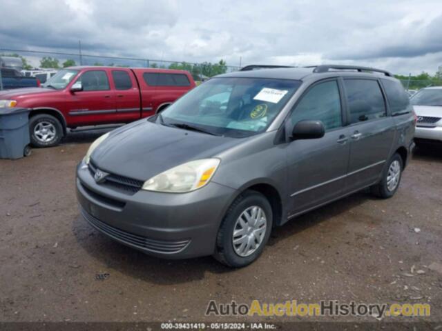 TOYOTA SIENNA LE, 5TDZA23C75S386944