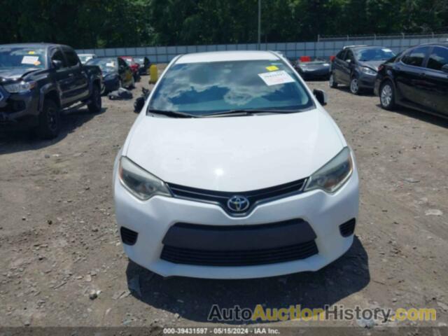 TOYOTA COROLLA LE, 5YFBURHEXEP177802