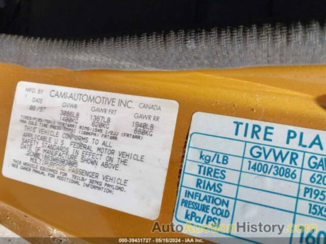 CHEVROLET TRACKER, 2CNBE1863W6903005