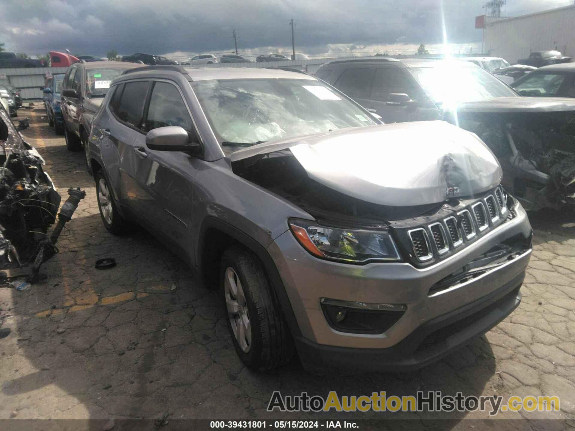 JEEP COMPASS LATITUDE, 3C4NJCBB9JT125487