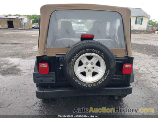 JEEP WRANGLER X, 1J4FA39S55P355008