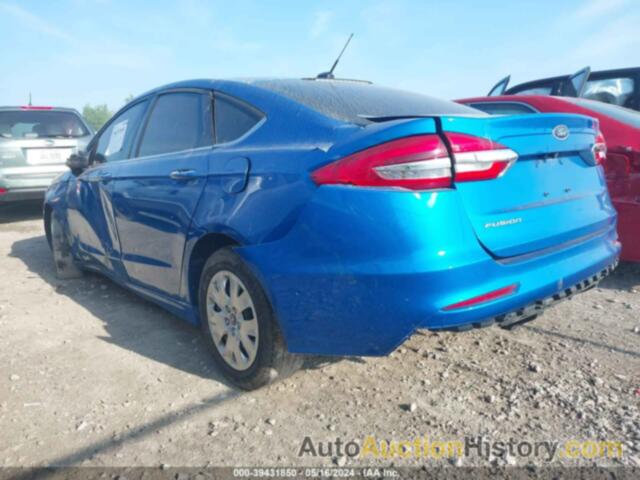 FORD FUSION S, 3FA6P0G76KR287085