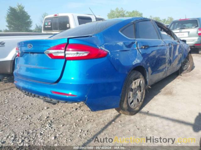 FORD FUSION S, 3FA6P0G76KR287085