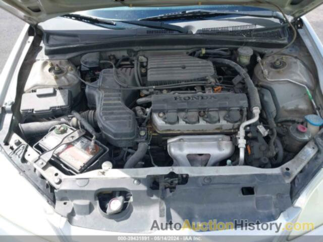 HONDA CIVIC LX, 1HGES16525L021657