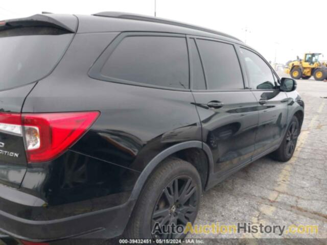 HONDA PILOT AWD BLACK EDITION, 5FNYF6H7XLB049931