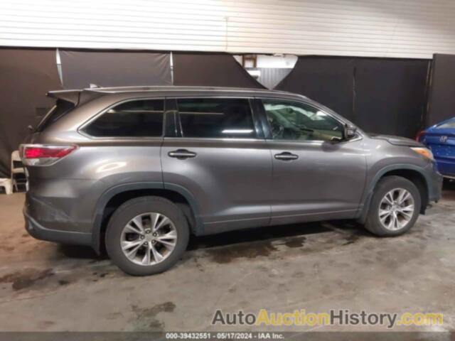 TOYOTA HIGHLANDER XLE V6, 5TDJKRFH8FS137824