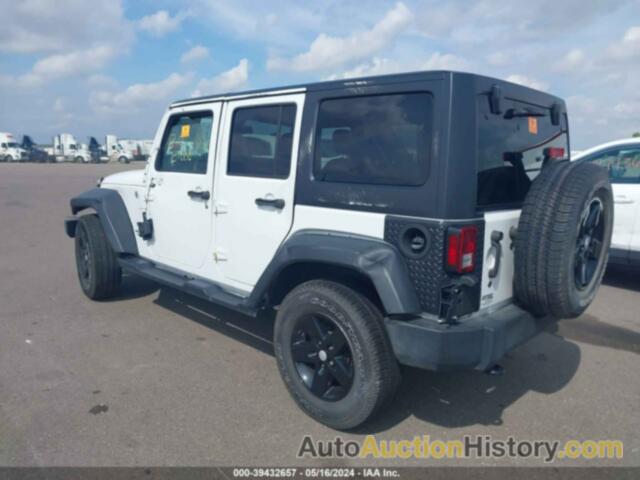 JEEP WRANGLER UNLIMITED SPORT 4X4, 1C4BJWDG2HL624375