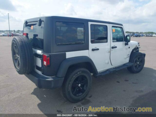 JEEP WRANGLER UNLIMITED SPORT 4X4, 1C4BJWDG2HL624375