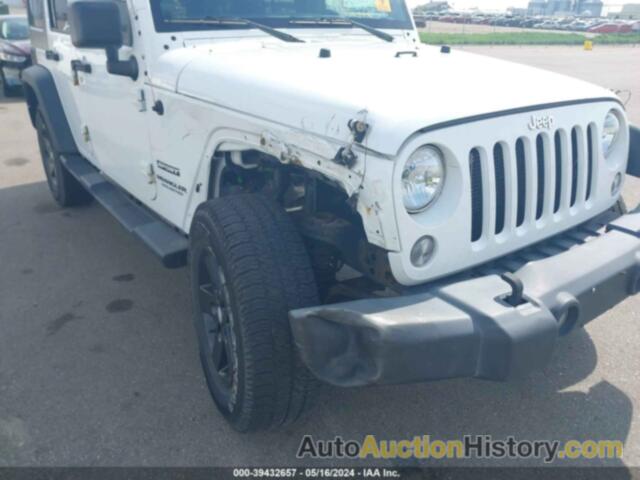 JEEP WRANGLER UNLIMITED SPORT 4X4, 1C4BJWDG2HL624375