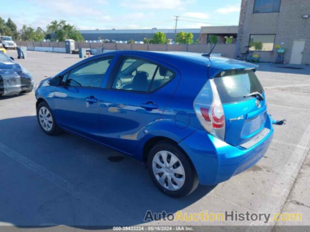 TOYOTA PRIUS C THREE, JTDKDTB31D1058690