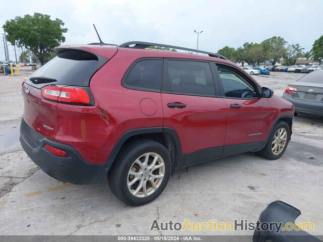 JEEP CHEROKEE SPORT FWD, 1C4PJLAB1HW502991