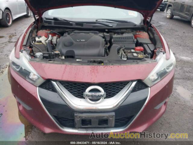 NISSAN MAXIMA 3.5S/SV/SL/SR/PLAT, 1N4AA6AP8HC366918