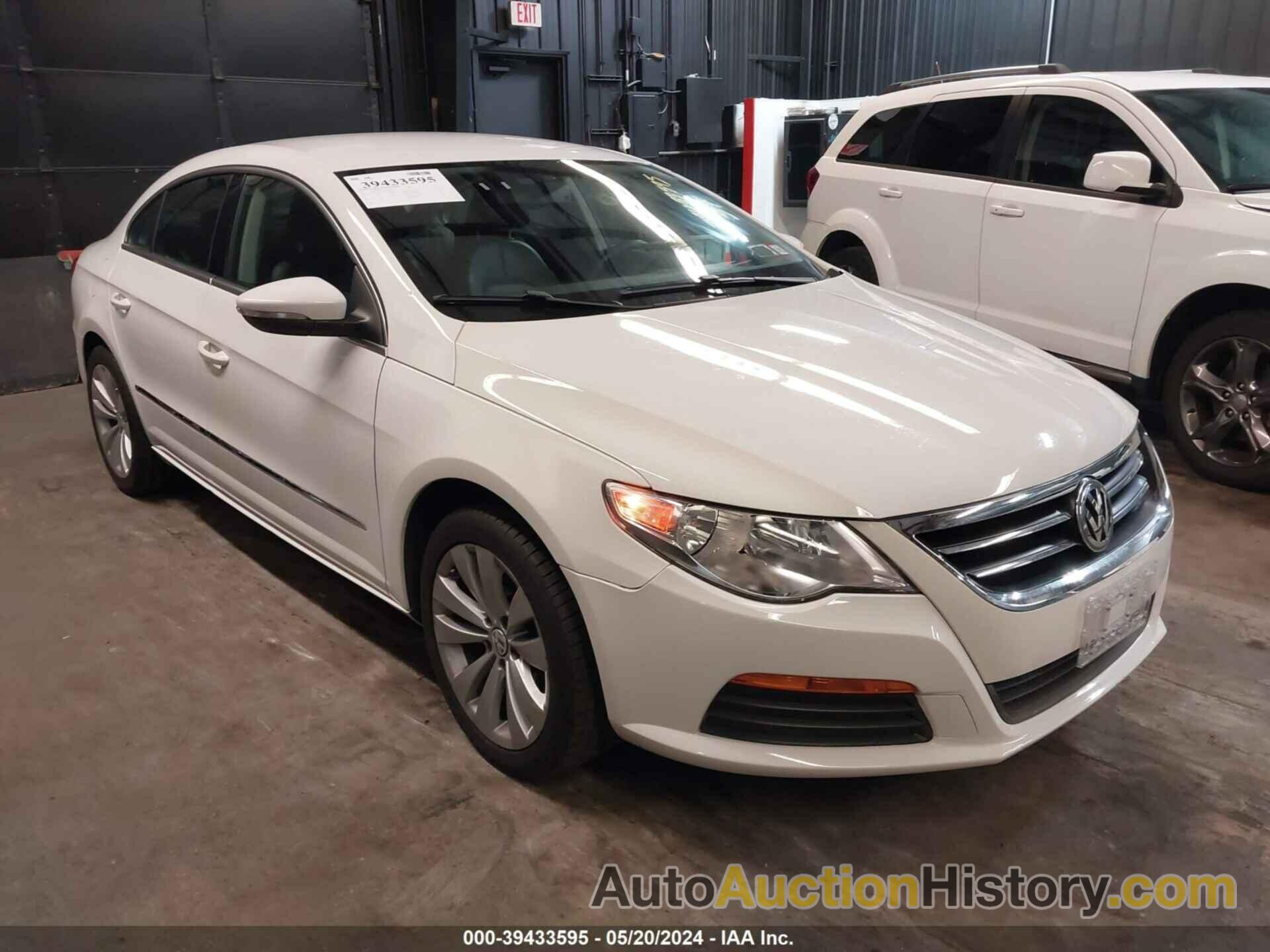 VOLKSWAGEN CC SPORT, WVWMP7AN3CE515162