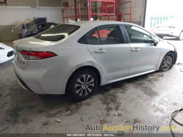 TOYOTA COROLLA HYBRID LE, JTDEAMDE2N3003178