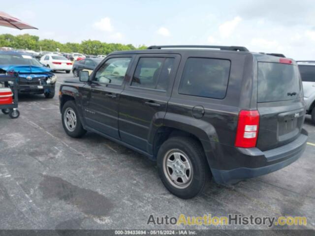 JEEP PATRIOT SPORT, 1C4NJPBA2ED694921