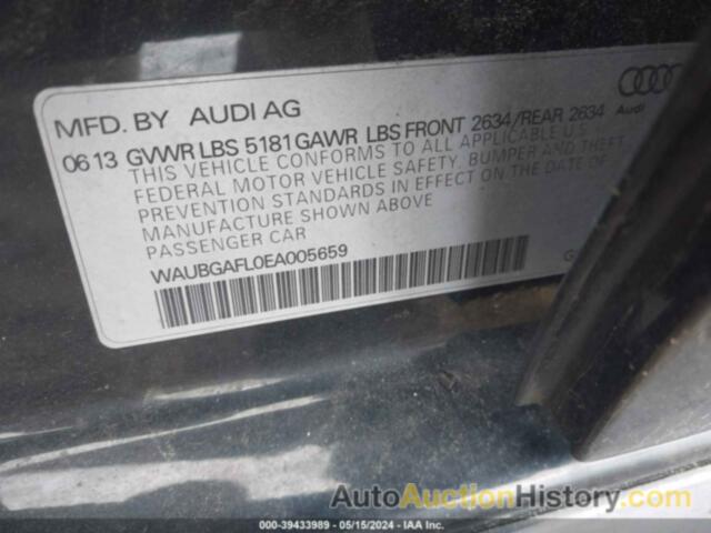 AUDI S4 3.0T PREMIUM PLUS, WAUBGAFL0EA005659