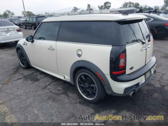 MINI COOPER S CLUBMAN, WMWMM3C56ATZ33235