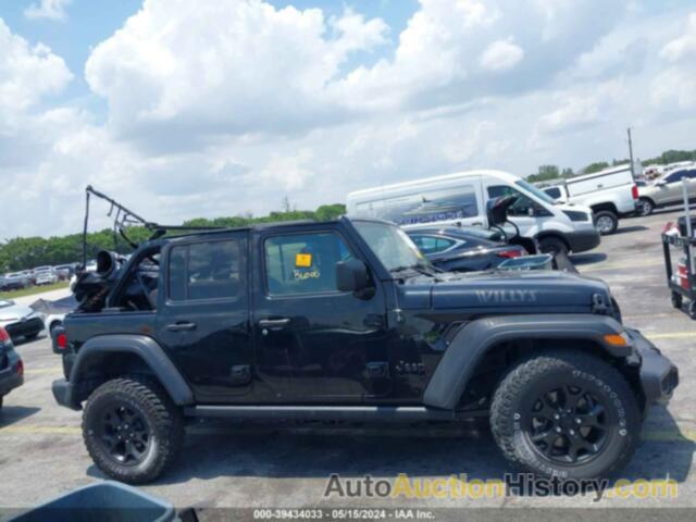 JEEP WRANGLER UNLIMITED WILLYS 4X4, 1C4HJXDN3NW194283