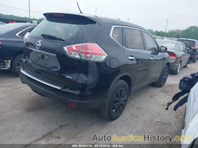 NISSAN ROGUE S, KNMAT2MV1FP526117