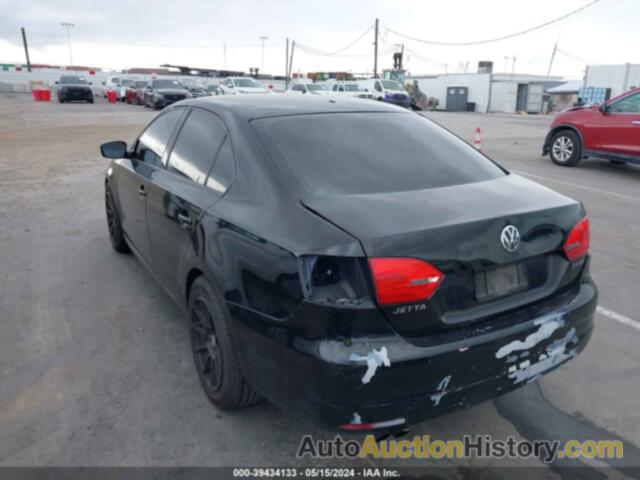 VOLKSWAGEN JETTA 2.5L SE, 3VWDP7AJ4CM321549