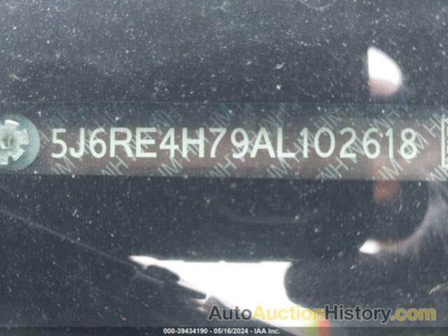 HONDA CR-V EX-L, 5J6RE4H79AL102618