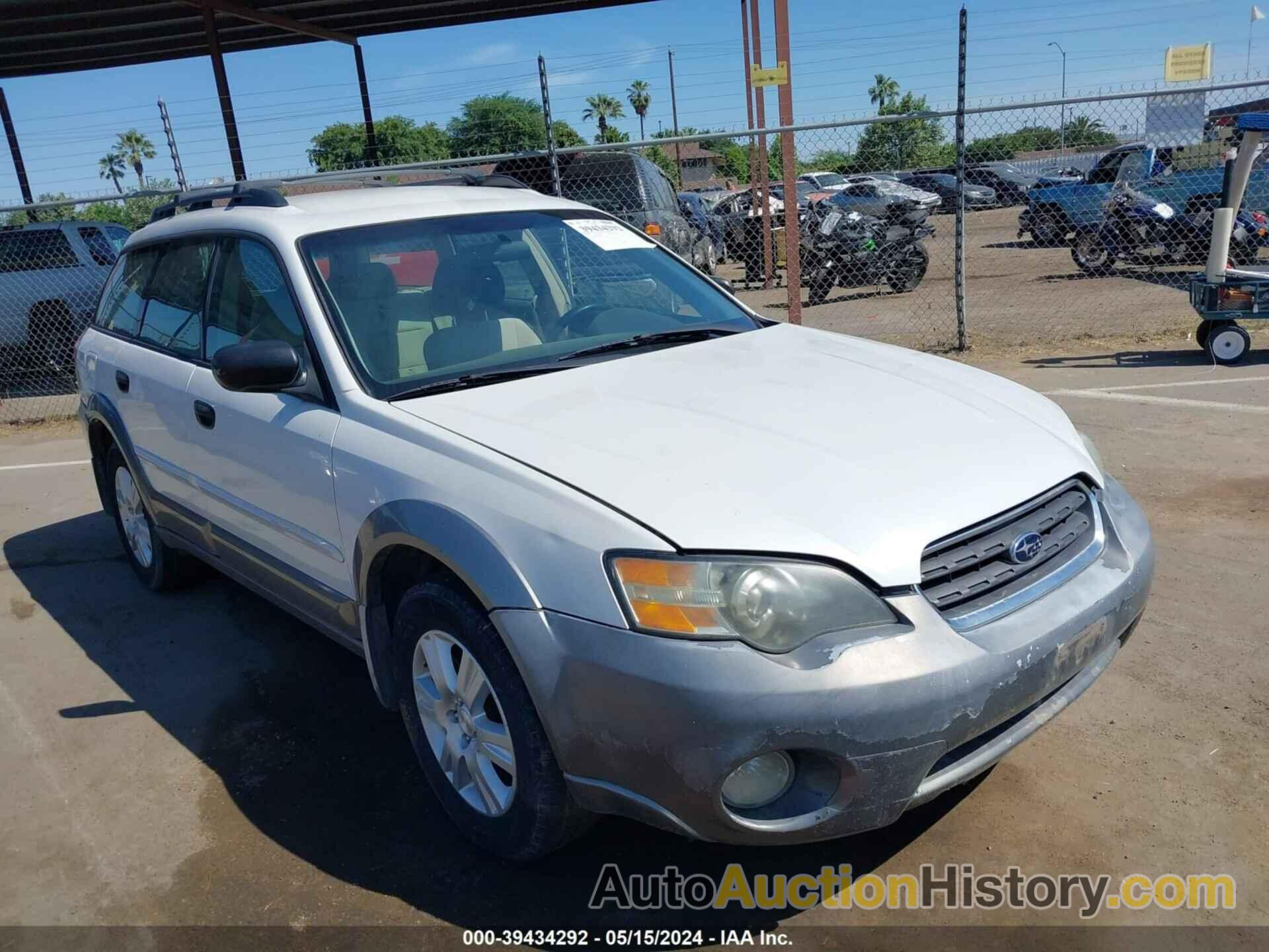 SUBARU OUTBACK 2.5I, 4S4BP61C457388778