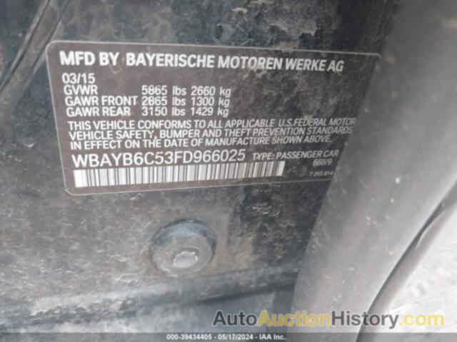 BMW 750I XI, WBAYB6C53FD966025