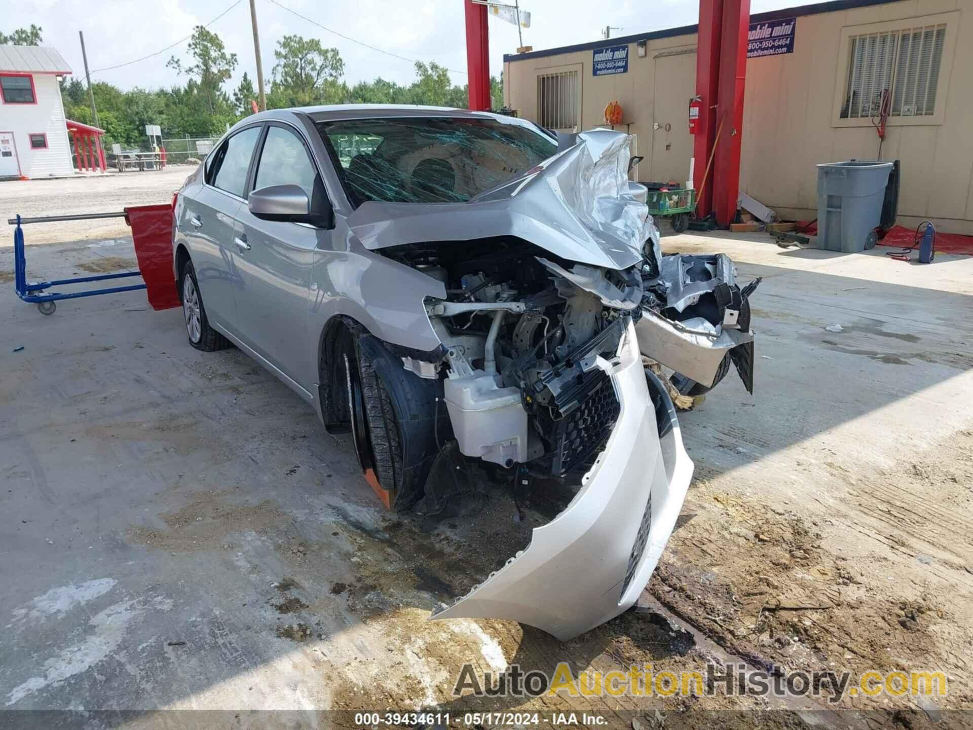 NISSAN SENTRA S, 3N1AB7AP2GY313444