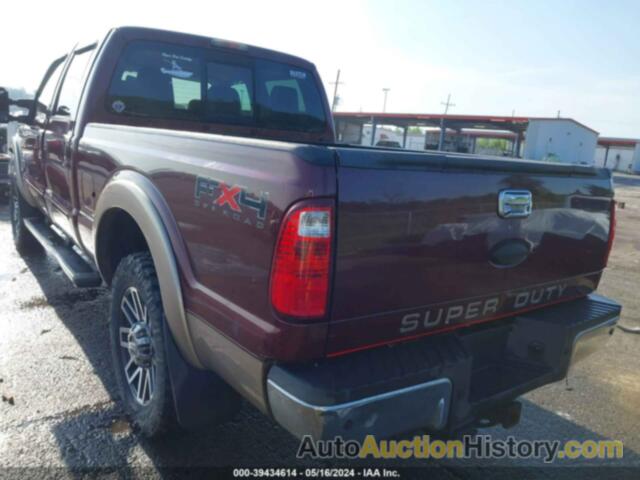 FORD F-250 LARIAT, 1FT7W2BT5BEC28257